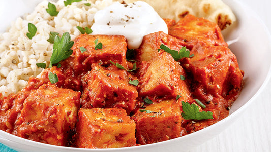 Tofu au beurre à l'indienne