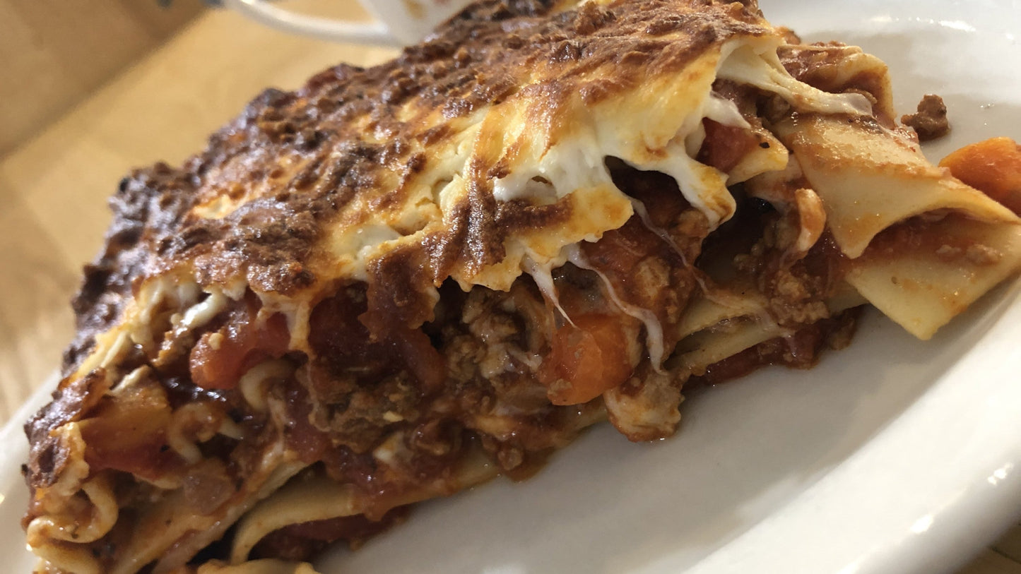 MG meat lasagna (frozen)