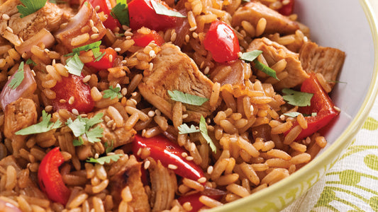 Riz asiatique au poulet